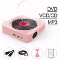 thumbnail image 2 of Wweixi Lecteur DVD Bluetooth avec Sortie AV Portable et Léger Peut Connecter Clé U /USB Bluetooth Rose, 2 of 6