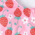 thumbnail image 4 of Girl Swimsuit 2 Piece Tankini Set Swimsuit Floral Printing Girls Bathing Suits 7-8 Years, 4 of 7