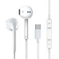 thumbnail image 1 of S01 USB-C(TYPE-C) Wired  Earbuds for iPad Pro iPhone 15/16/17 Series, Hi-Fi Stereo Sound with Mic Volume Control, Universal Android Compatible, 1 of 11
