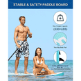 thumbnail image 4 of Naipo Inflatable Stand up Paddle Board SUP Non-Slip Deck with Adjustable Paddle Backpack Pump & Leash Stable Paddle Board for Adults Youth Yoga Fishing, 4 of 11