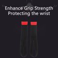 thumbnail image 3 of Lifting Wrist Strap, Wrist Strap Polyester Anti Slip  for Bodybuilding Red,White,Black, 3 of 7