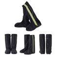 thumbnail image 4 of Couvre-chaussures Imperméables pour Bottes de Pluie avec Bandes Réfléchissantes pour Hommes et Femmes Camping Randonnée Pêche, 4 of 8