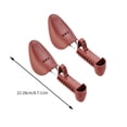 thumbnail image 2 of Yhmxh Gifts for Women & Men,Home Essentials A Pair Women Plastic Shoe Tree Stretcher Boot Shaper 9-Gear Adjustabl-Spring Design Automatic Support Heat Insulation Pad, 2 of 4
