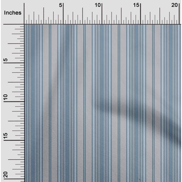 oneOone Polyester Lycra Fabric Multicolor Stripe Print Fabric By Yard 56 Inch Wide