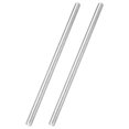 thumbnail image 1 of Uxcell 2Pcs Fully Threaded Rod, M10 x 1.25mm Pitch 304 Stainless Steel Right Hand Fine Threads Studs, 250mm/10" Long Threaded Screw Rods Fasteners for Anchors Bolts Hangers Clamps U Bolts, 1 of 6
