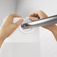 thumbnail image 3 of Zenna Home InstaCurtain Fabric Hotel Shower Curtain, White, 3 of 5