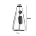 thumbnail image 3 of Swiveling Kitchen Sink Spray Head with 3 Spray Modes, ABS Construction, 360° Rotation, Water-Saving Aerator for G1/2 Inch Faucets, 3 of 8