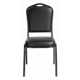 thumbnail image 2 of NPS 9300 Series 37" Metal and Deluxe Vinyl Stack Chair in Panther Black, 2 of 5