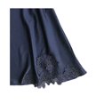 thumbnail image 3 of Woman Sleepwear Silk-Lace V-Neck Nightdress, 3 of 4