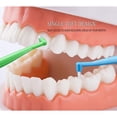 thumbnail image 4 of Orthodontic Toothbrush, Soft Trim Brush, Double Tuft Small Head, Braces Cleaning Toothbrush, Wisdom Teeth Care, 4 Pack, 4Pc Toothbrush, 4 of 9