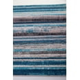 thumbnail image 4 of Kensington Stripes Abstract Pattern Area Rug Carpet in Blue Ivory, 7x10 (6'5" x 9'5", 200cm x 290cm), 4 of 5