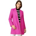 thumbnail image 1 of INSPIRE CHIC Manteau Long Classique pour Femme à Revers Cranté, Manches Longues, 1 of 7