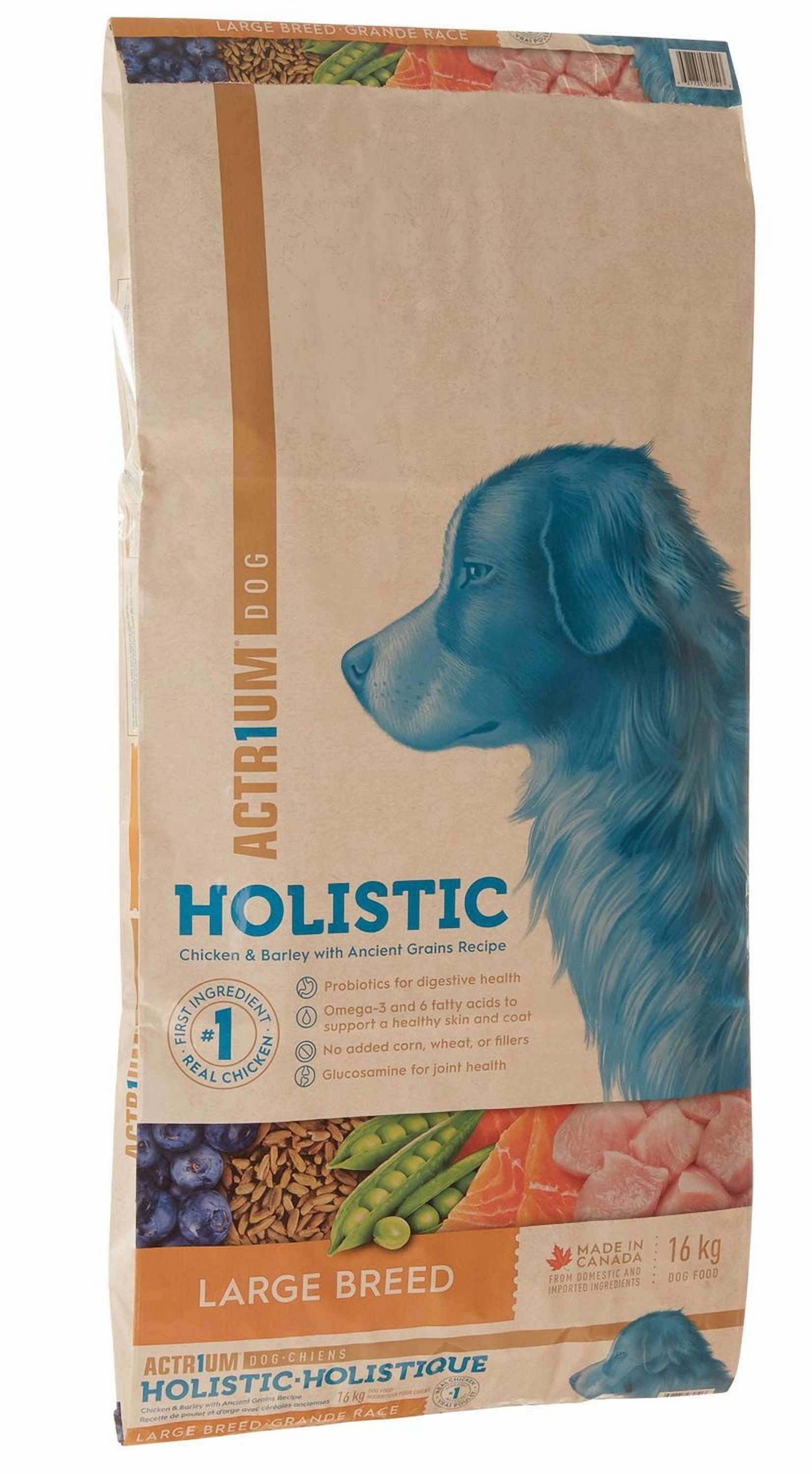 Actr1um Holistic Dog Food Chicken & Barley with Ancient Grains Large Breed Recipe 14kg