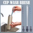 thumbnail image 4 of Silicone Bottle Brush Cup Scrubber Glass Cleaner Kitchen Cleaning Tool 1pcs S1K3, 4 of 8
