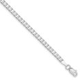 thumbnail image 1 of Chaîne Plate en Or Blanc 14K 2.9mm, 1 of 2