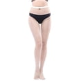 thumbnail image 1 of Penkiiy Bas Résille pour Femmes Chaussettes de Mode pour Femmes Couleur Chaussettes Perforées à la Mode Chaussettes en Filet de Pêche Super Élastiques Chaussettes à Bout Fermé en Maille Collants Blancs, 1 of 2
