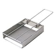 thumbnail image 4 of Bread Toaster,Foldable Stainless Steel Toaster Plate Camping Bread Toaster Grill, 4 of 7