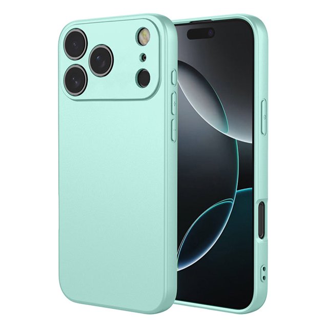 PANDACO Étui Souple Menthe pour iPhone 17 Pro Max