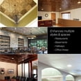 thumbnail image 2 of FASÄDE Traditional 2 Decorative Vinyl 2ft x 2ft Lay in Ceiling Panel in Smoked Pewter (5 Pack), 2 of 5