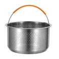 thumbnail image 3 of Ruibeauty Steamer Insert Steamer Pot Stainless Steel Basket Rice Steamer Pressure Cooker, 3 of 5