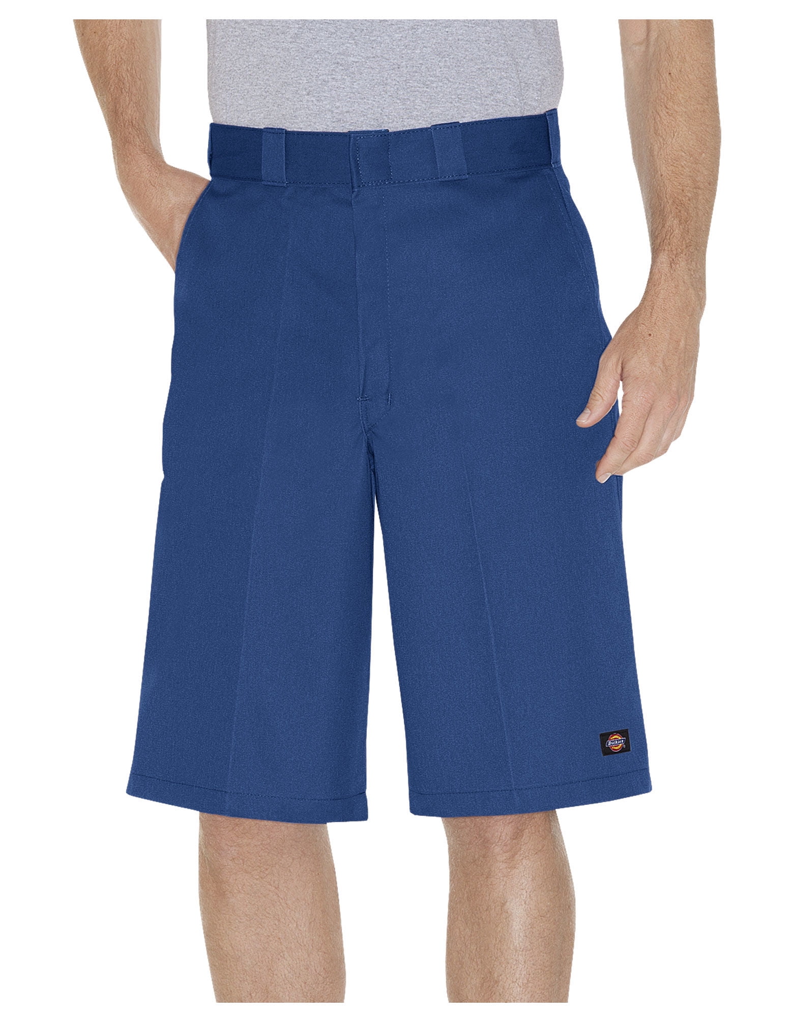 Dickies Mens 13 Loose Fit Multi-Use Pocket Work Shorts, 36, Royal Blue
