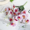 thumbnail image 4 of Avdolw Simulation Flower Orchid Fake Flower Arrangement for Home Living Room Wedding Party Decorations, 4 of 6