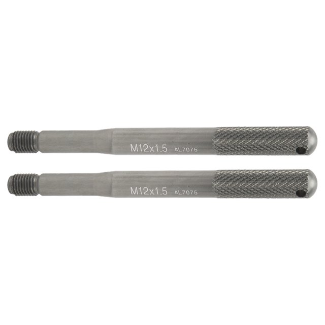 1 Paire de Goupille d'Alignement de Roue Haute Dureté Résistante à l'Usure Antirouille Goujon de Jante Goupille Pilote pour Voiture, Remplacement pour PSA, Remplacement pour Saab, Alliage d'Aluminium d'Aviation 7075