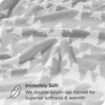 thumbnail image 2 of Bare Home Flannel Sheet Set - 100% Cotton - Deep Pocket - Queen, Shenandoah, 4-Pieces, 2 of 4