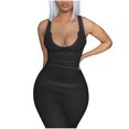 thumbnail image 1 of Birdeem Womens Sexy Tank Dress Deep V-Neck Sleeveless Ribbed Party Club Dress, 1 of 9