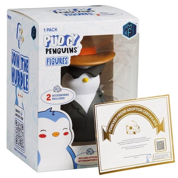 Pudgy Penguins: Cowboy Hat - 4.5" Figure