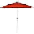 thumbnail image 2 of Patiojoy Outdoor Auto-tilt Patio Market Umbrella W/ Double Vented, 2 of 10