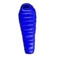 thumbnail image 2 of Duck Down Sleep Bag Thermal Mummy Sleeping Bag Camping Hiking Blue 1000g, 2 of 7