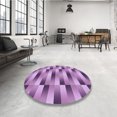 thumbnail image 4 of Ahgly Tapis Rectangulaire Lavable en Machine Intérieur Transitionnel Orchidée Violet, 3 Pieds x 5 Pieds, 4 of 7