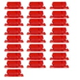thumbnail image 1 of 25 Pcs File Folder Tabs,Hanging Folder Tabs, Transparent Hanging File Folder Tabs,3 Inch Plastic Tabs For File Folders,Plastic Tabs For Hanging Folders, Hanging Folder Tabs For School,Red, 1 of 8