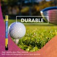 thumbnail image 2 of 2 Pcs Foldable Golf Alignment Stick Fiberglass with Elastic Rope Practicing Trainer Sticks Equipment for Household Office Garden Yellow, 2 of 7