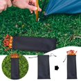 thumbnail image 2 of Hearth & Gear 2 Pcs Sac de Rangement pour Ongles de Plafond de Tente en Alliage d'Aluminium pour Extérieur à Trois Bords Sacs à Dos de Randonnée avec Compartiments Ensemble de Cuisine de Camp Équipement de Camping en Fourrure pour Dames Sac à Dos de Camping à, 2 of 4