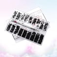 thumbnail image 2 of 18 Sortes Miniatures Petite Machine à Vis Cahier Lunettes Petite Boîte à Vis Ensemble Tête Ronde à Rebord Couvert Tête Plate Vis (Noir), 2 of 7