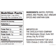 thumbnail image 2 of Cholula Original Hot Sauce Bulk Large Food Service 1.89L/64oz, 2 of 2