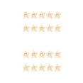 thumbnail image 1 of Langgg 10 Pieces Christmas Tree Plywood Photo Frame Assortment Hotel Living Room Wall Star Hanging Decoration Assorted Kit 2Set, 1 of 6