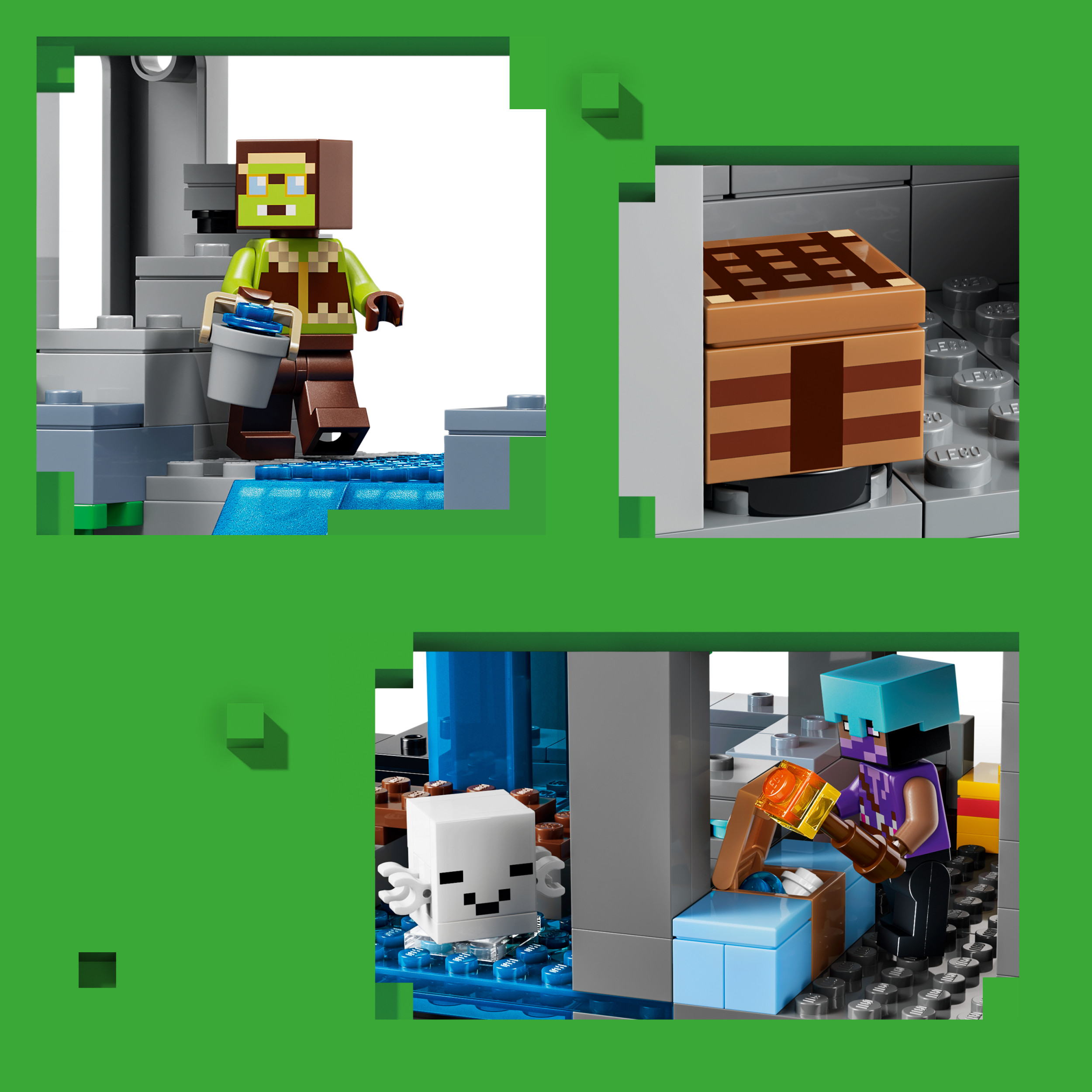 LEGO Minecraft La station des Ghasts, Jeu de rôle inspiré du jeu vidéo 21597