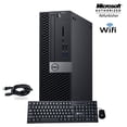 thumbnail image 2 of Dell Optiplex 7040 Tower Desktop Computer PC New 24 inch Screen Intel Core i5 6500@3.4GHz 32GB DDR4 RAM 1TB SSD Windows 10 Home USB Keyboard Mice WiFi Refurbished(2015 Model), 2 of 3