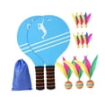 thumbnail image 2 of Siruishop 2 Pieces Badminton Set Exercise Badminton Racket for Outdoor Indoor Children C, 2 of 8