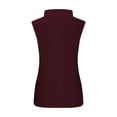 thumbnail image 5 of tarylea Womens Sleeveless Tops Plus Size High Neck Tank Tops Slim Fitted Undershirt Basic Layer Tees, 5 of 5