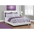 thumbnail image 1 of Monarch Specialties Bed, Queen Size, Platform, Bedroom, Frame, Upholstered, Pu Leather Look, Wood Legs, White, Transitional, 1 of 3