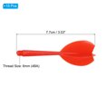 thumbnail image 2 of Unique Bargains Integrated Dart Shaft and Flights, 15 Pack 4BA Thread Plastic Dart Flights Red, 2 of 5
