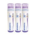 thumbnail image 1 of Boiron Belladonna 30CH – Homeopathic Medicine, Box of 3 Tubes (4g Each, Approx. 80 Pellets per Tube), 1 of 5