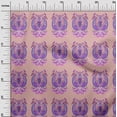 thumbnail image 2 of oneOone Polyester Lycra Fabric Leaves & Floral Artistic Print Sewing Fabric BTY 56 Inch Wide, 2 of 4