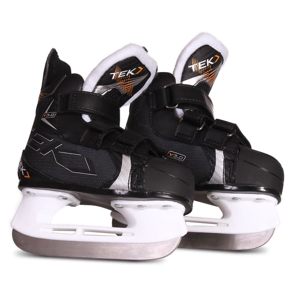 V3.0 Powertek Kid's Ice Hockey Skates_ Size YTH 6