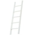 thumbnail image 1 of TAILTOSS Small Step Ladder Dollhouse Hardware Design White 1Set, 1 of 8