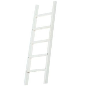 TAILTOSS Small Step Ladder Dollhouse Hardware Design White 1Set